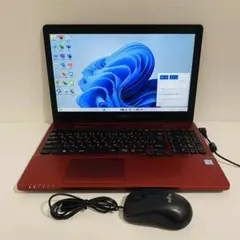 Y851 FujitsuノートパソコンSSD第7世代Windows11オフィス付