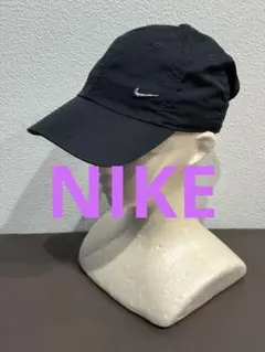 NIKE ナイキ アジャスタブルキャップ メタルロゴ ブラック 調整可 帽子のサムネイル
