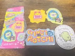 たまごっち ダイカットステッカーセット くちぱっち まめっち おやじっち