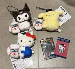 侍ジャパン×サンリオキャラクターズ応援マスコットvol.2＆タイトーくじG賞