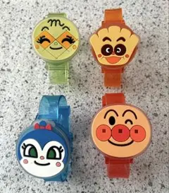 それいけ！アンパンマン 7色に光る ライトブレス 4点セット