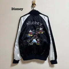 Spinalh Disney ミッキー スカジャン サテン 刺繍 サイズL - メルカリ