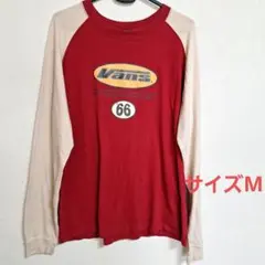 Vans ラグランスリーブ Tシャツ Mサイズ