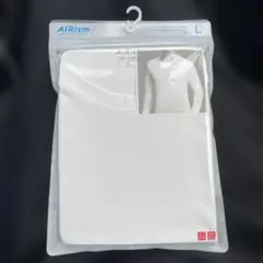 【新品未開封】ユニクロ AIRism クルーネックT 長袖 メンズ L