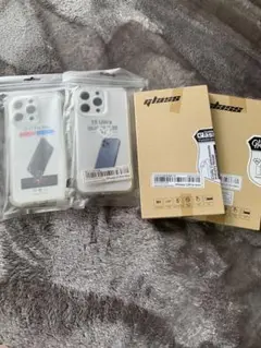 iPhone 15 Pro Max ケースとガラスフィルムセット