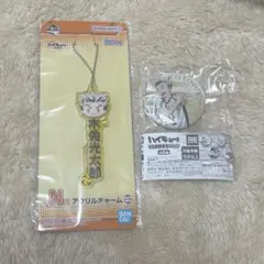 【木兎光太郎】アクリルキーホルダー & 缶バッジ【ハイキュー!!】