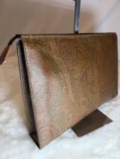 ETRO ペイズリー柄 クラッチバッグ セカンドバッグ