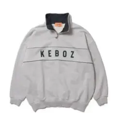 KEBOZ ハーフジップトレーナー