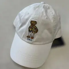 【新品】Polo Ralph Lauren ホワイトキャップ　アロハ　ハワイポロ