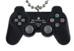 【新品】PlayStationミニチュアチャーム コントローラー 黒 ②