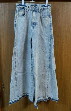 JEANASIS　デニムワイドパンツ