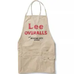 【新品・少量限定】Lee別注 パイピングエプロン ベージュ 2サイズ展開のサムネイル