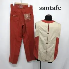 MY1233▲santafe▲サンタフェ セットアップ ベスト テーパード 2点