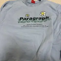 Paragraph ライトブルー スウェット