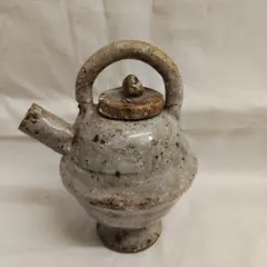 手造り 陶器 注器 急須 水差し 酒器 骨董風 民藝 作家物 レトロ