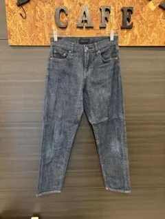 【人気】UNIQLO JEANS ダークブルー スリムフィット