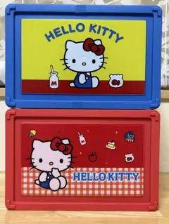 新品未開封ハローキティ お菓子折りコンBOX お菓子コンテナボックス 2種セット