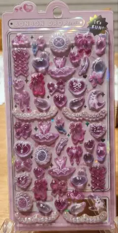 【即日発送】クーリア ボンボンドロップシール がーりーボンボン バレエ