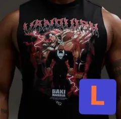 ハ*ル様 Vanquish Fitness x Baki オリバ ノースリーブ