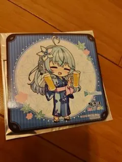 ホロライブ 雪花ラミィ コースター 極楽湯コラボ