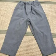 チェック柄 長ズボン 110