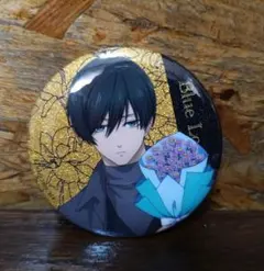 ブルーロック 糸師凛 缶バッジ バースデー フラワー