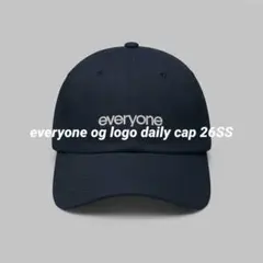 everyone og logo daily cap NAVY エブリワン - メルカリ
