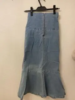 MIIA ミーア　デニムロングスカート