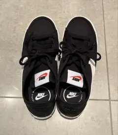 23cm NIKE ナイキウィメンズ　コート レガシーキャンパス　スニーカー　黒