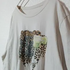 アメリカ古着 ヒョウ柄 マルガリータ Tシャツ
