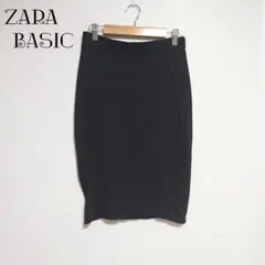 ZARA BASIC ブラックタイトスカート