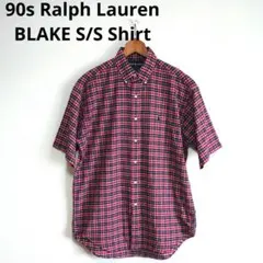 90s Ralph Lauren BLAKE S/S Shirt MADRAS