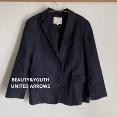 BEAUTY&YOUTH UNITED 麻100% テーラードジャケット