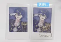 にじさんじ レオス・ヴィンセント チェキ 箔押し