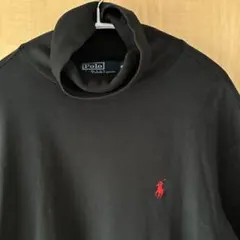 ポロバイラルフローレン コットンタートル トップス M ブラック 黒