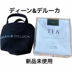 ディーン&デルーカ新品未開封ホリデーティースパイス5pcs&ミニポーチ黒