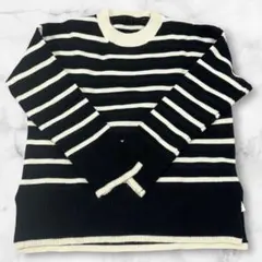 Cenote Rico ニット レディース トップス ボーダー 長袖 フリー