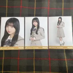 乃木坂46 生写真 長嶋凛桜 乃木コレ 40th制服 ノーマル コンプ 3枚