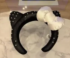ユニバ キティ パール カチューシャ キルティング