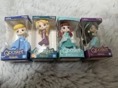 Qposket ディズニープリンセス 4体セット