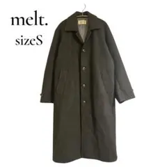 最終価格！melt. ロングコート　黒　Sのサムネイル
