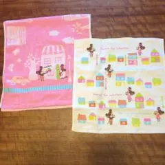 内野タオルセット　ディズニー キャラクタータオル 2枚セット