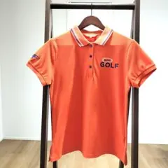 BEAMS GOLF ビームスゴルフ　Lサイズ　オレンジ　レディース　ポロシャツのサムネイル