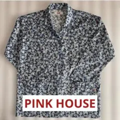 【PINK HOUSE ピンクハウス】長袖パジャマ 上着 Ｌサイズ　新品未使用