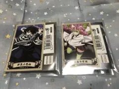 鬼滅 イラストカードB 伊黒・甘露寺