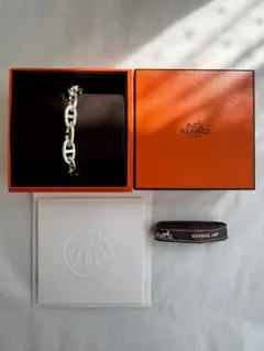 新品未使用 HERMÈS シェーヌダンクル MM 16コマ 安心鑑定 - メルカリ