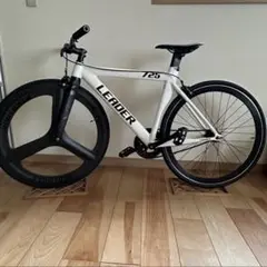 LEADER BIKE 725tr 希少シルバーポリッシュ　室内保管　引き取り LEADER 725TR Complete Bike