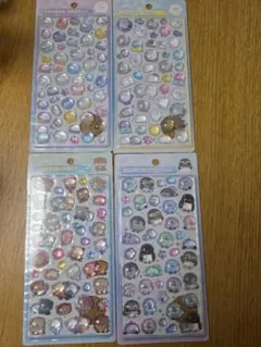 正規品 新品未使用 水族館限定 ボンボンドロップシール 4種セット