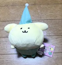 ナガノ×サンリオキャラクターグッズ　いっしょにねんねぬいぐるみ　ポムポムプリン