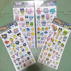 新品未開封★たまごっち 4サイズステッカー 4種セット☆たまパラ＆おみせっち